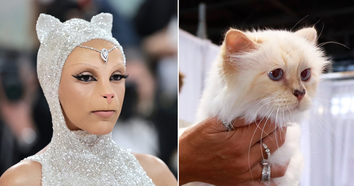 The Best 2023 Met Gala Tributes to Karl Lagerfeld's Cat Choupette