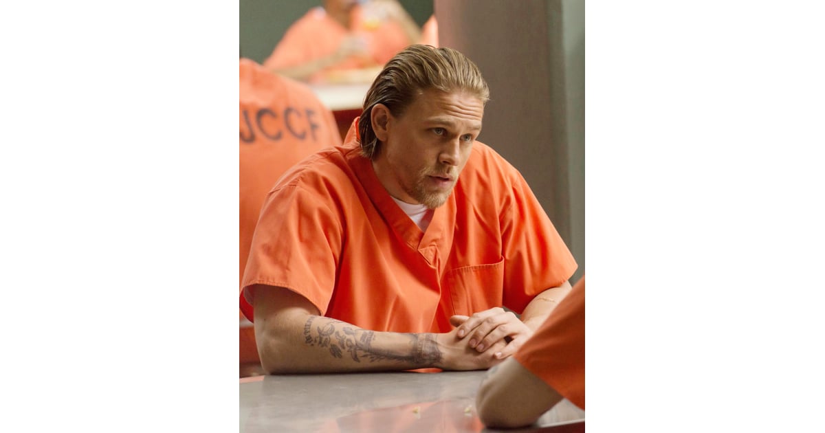 Inmate Jax Charlie Hunnam on Sons of Anarchy Pictures POPSUGAR