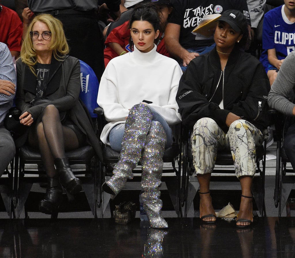 Kendall Jenner's Saint Laurent Boots