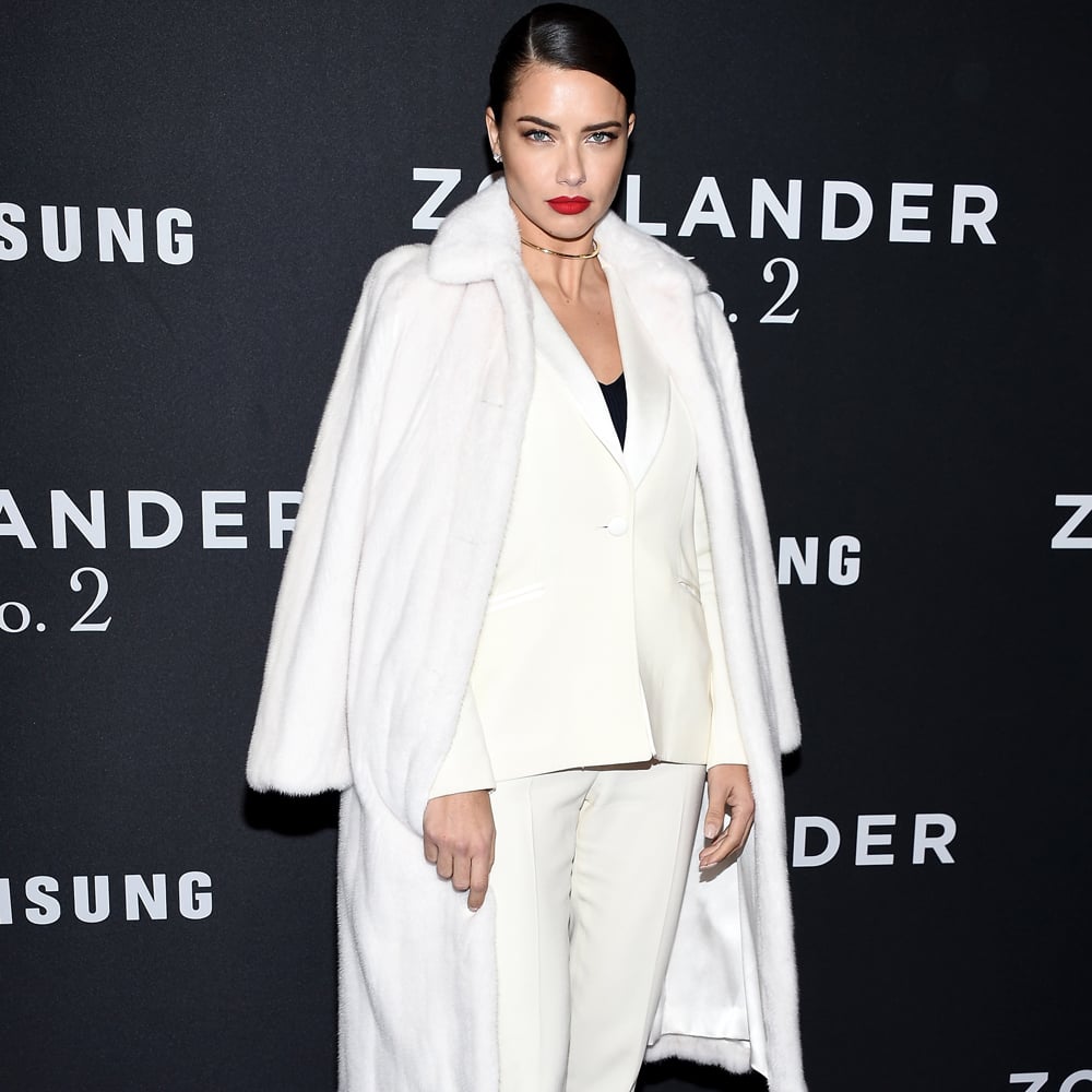 Adriana Lima At The Zoolander 2 Premiere Popsugar Latina