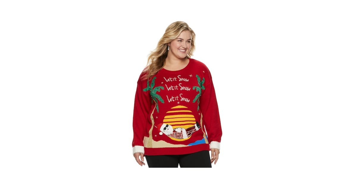 Women's Holiday Crewneck Sweater Best Kohl's Ugly Christmas Sweaters