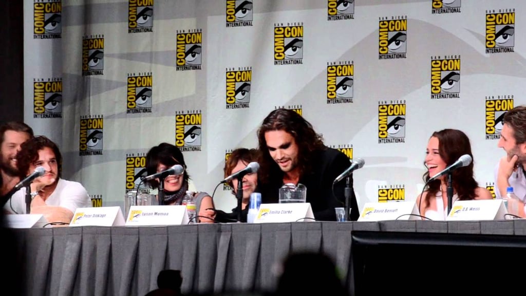 When He Described the Process of Becoming Khal Drogo While Wearing Drogo's Signature Eyeliner