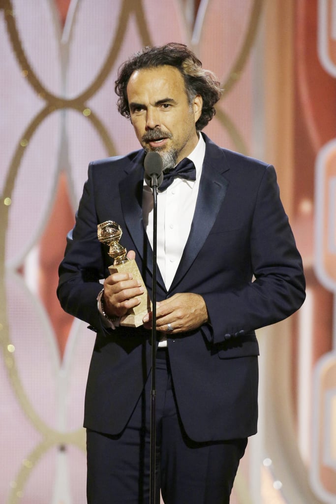 When Alejandro Iñárritu Took the Best Director Award For The Revenant
