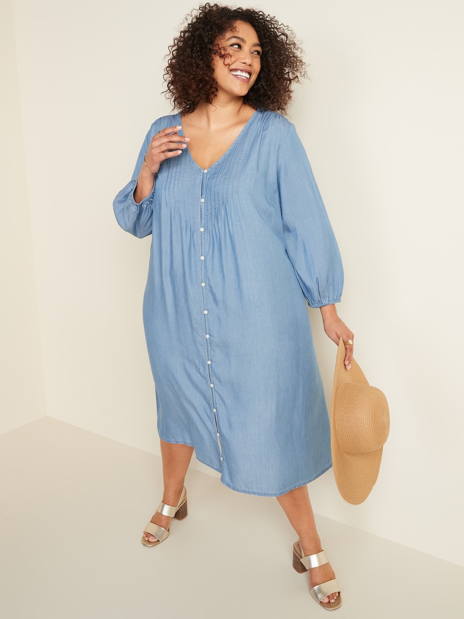 old navy denim dress plus size