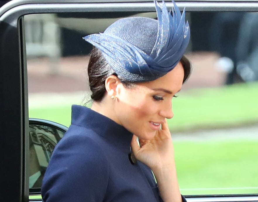 Meghan Markle Hat at Princess Eugenie's Wedding 2018