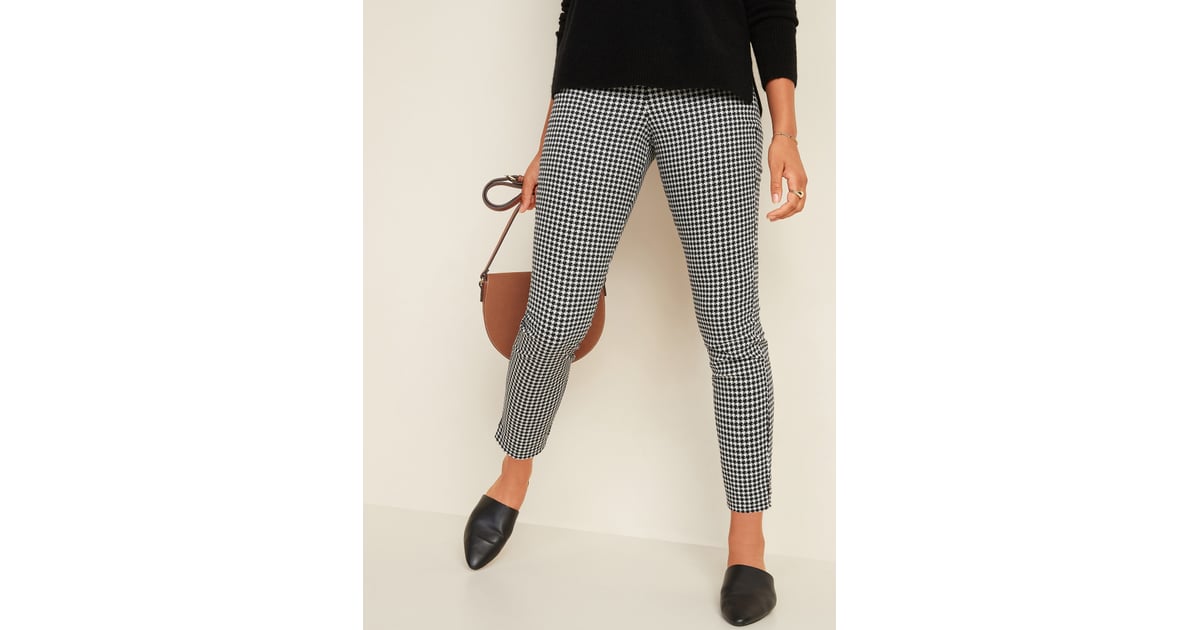 womens navy skinny pants