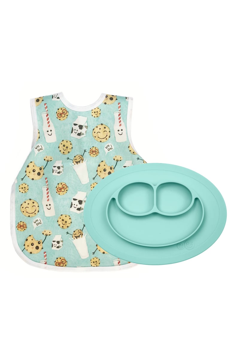 EZPZ Apron & Mini Silicone Feeding Mat