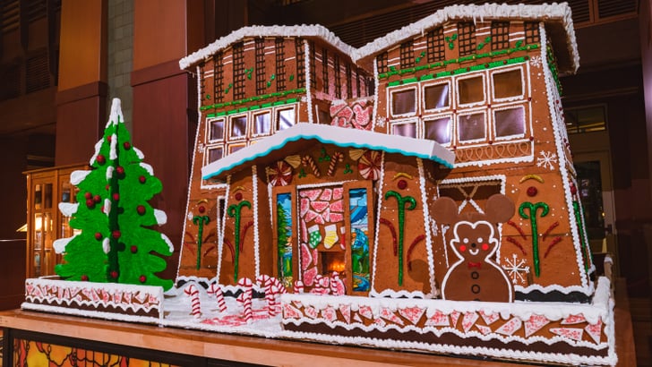 Gingerbread Display At Disney S Grand Californian Hotel
