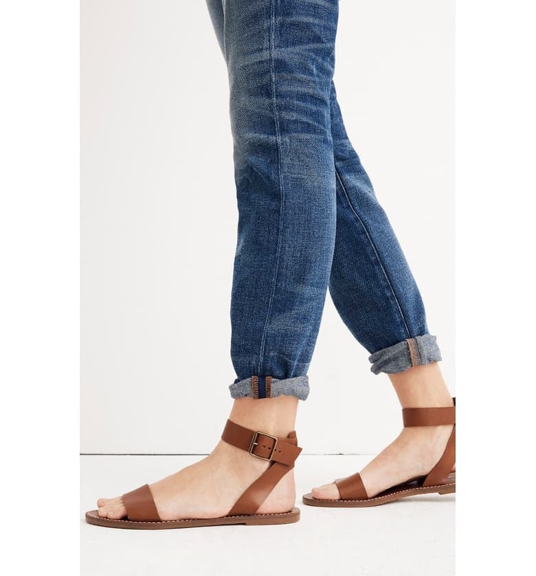 Madewell The Boardwalk Ankle Strap Sandals