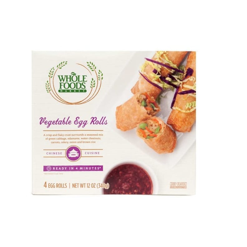 Whole Foods Vegetable Egg Rolls ($4)