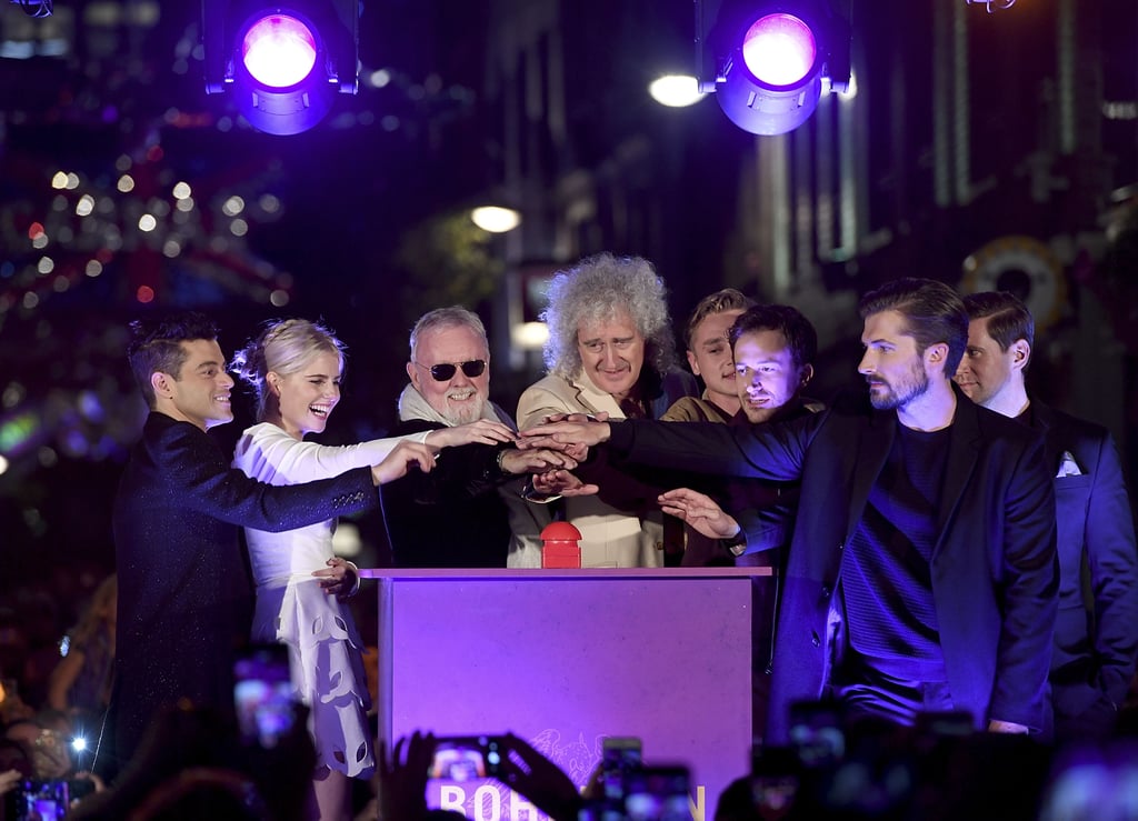 Queen Bohemian Rhapsody Lights on Carnaby Street in London