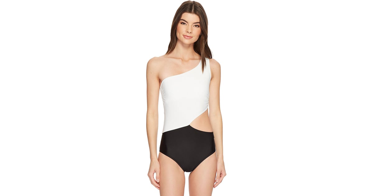 Michael Michael Kors Swimsuit | 24 One-Shoulder Swimsuits You'll Own the  Beach in This Summer | POPSUGAR Fashion Photo 21