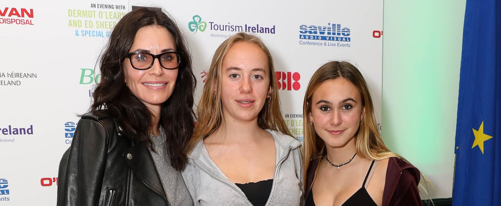 Courteney Cox and Her Daughter Pop Up at Pal Ed Sheeran's Concert — How Grown Up Is Coco?