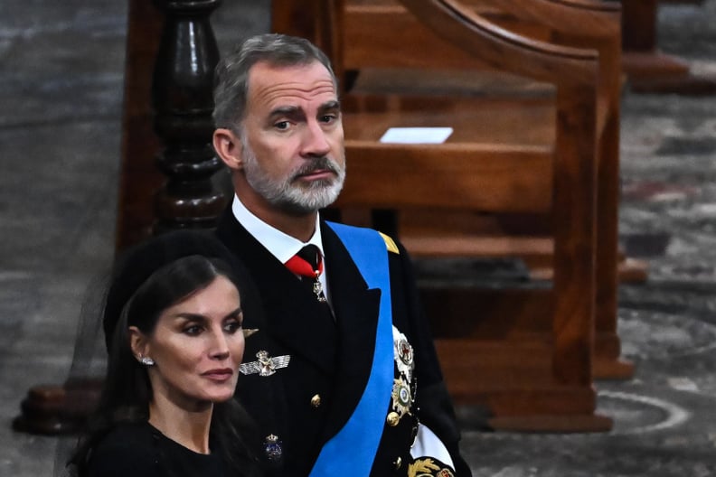 Queen Letizia at Queen Elizabeth II's Funeral