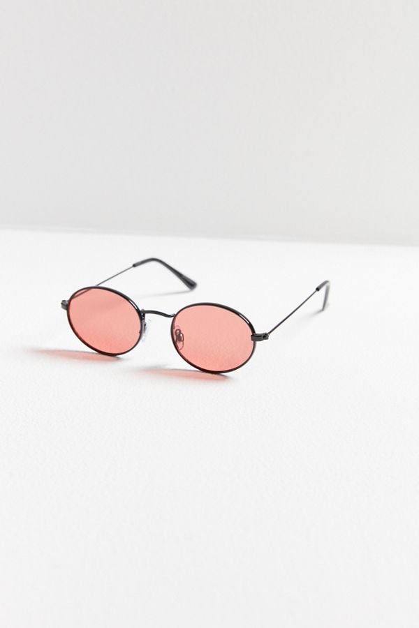 Urban Outfitters Oval Metal Sunglasses