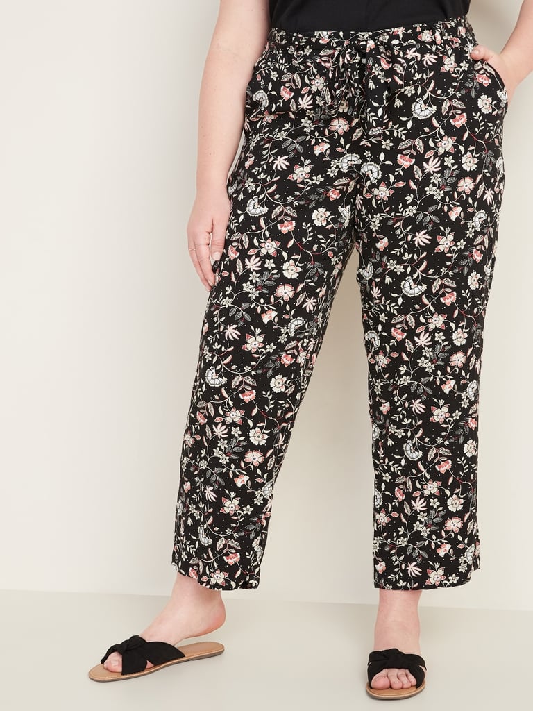 Old Navy High-Waisted Plus-Size Tie-Belt Soft Pants 