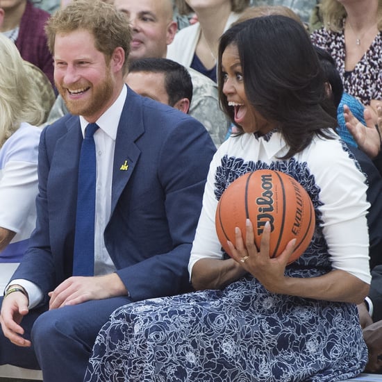 Prince Harry and Michelle Obama at Invictus Games Event 2015