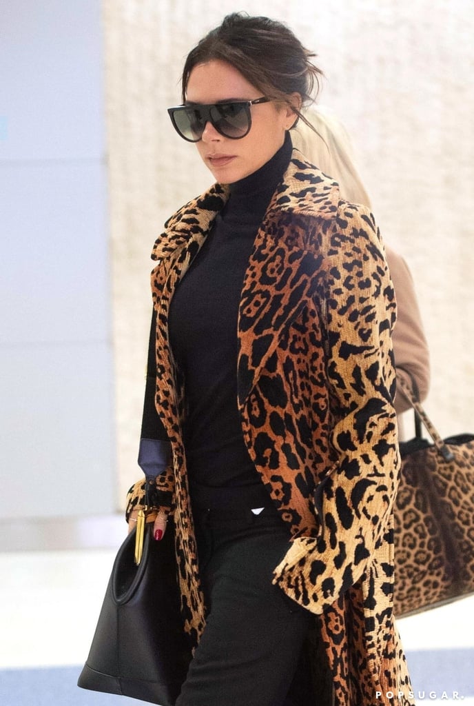 Victoria Beckham's Leopard Coat | POPSUGAR Fashion UK