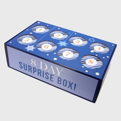 Hanukkah Nightly Surprise Gift Box