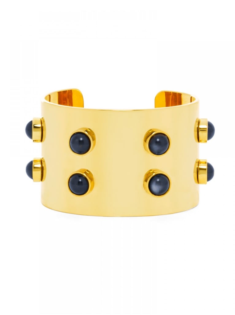 Olivia Palermo's collection for BaubleBar is a treasure trove of gorgeous jewels, but I've narrowed it down to just this one sleek cuff ($38). I'll throw it on to dress up jeans and t-shirt or double up on them to outfit a cocktail dress. 
— HM, editor
