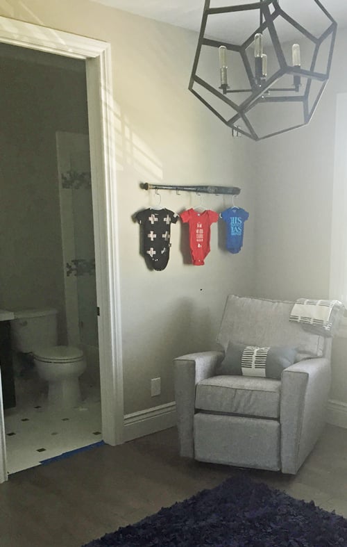 Keeping With The Vintage Baseball Theme A Trio Of Onesies Hang