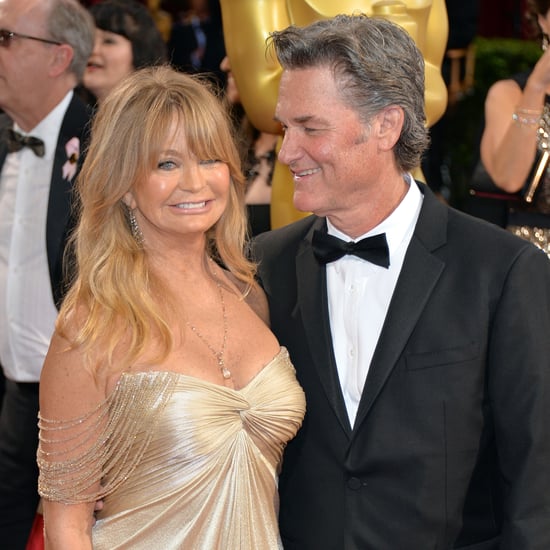 Kurt Russell and Goldie Hawn Watching Overboard Movie