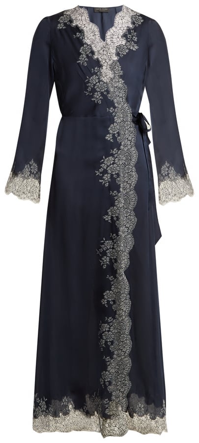 Carine Gilson Lace-Trimmed Robe