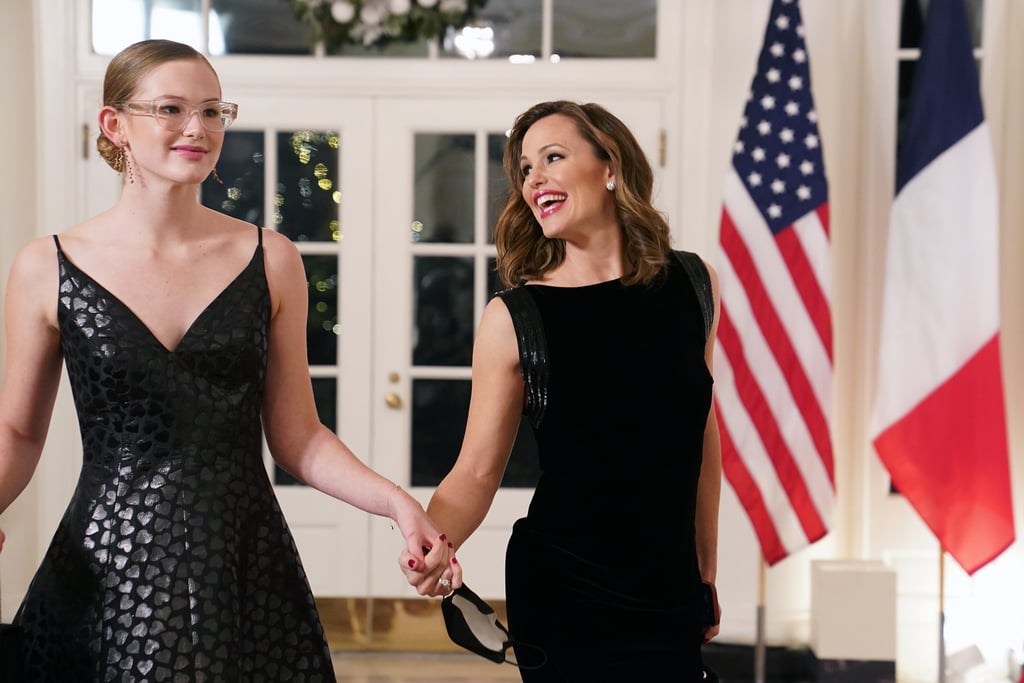 Violet Affleck With Jennifer Garner at White House Photos