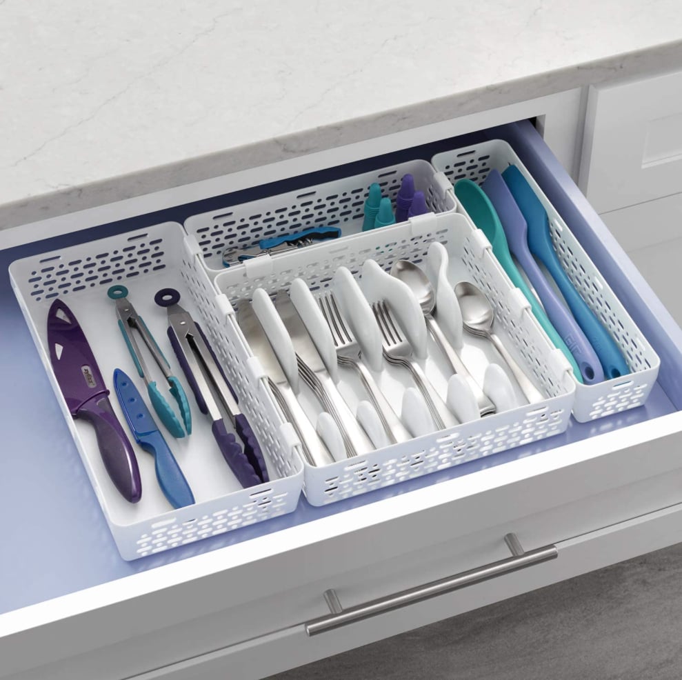 YouCopia LinkedBin Utensil and Silverware Drawer Organizer