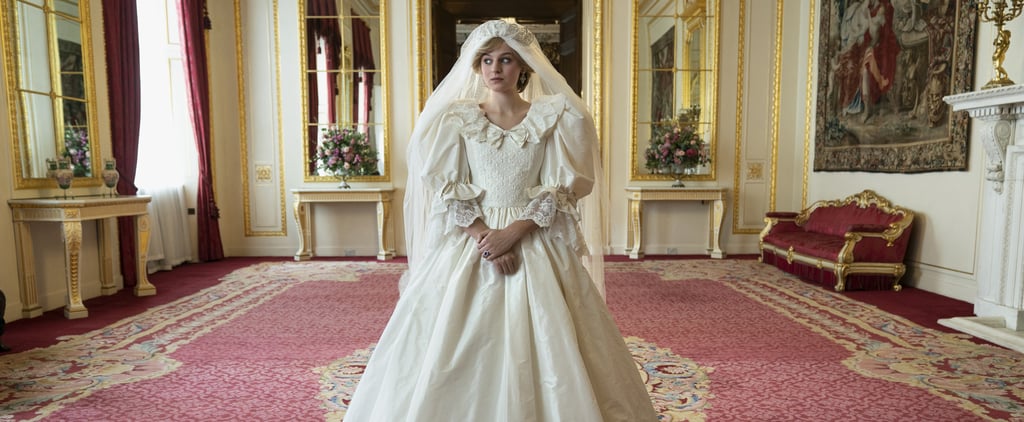 How The Crown's Costume Designer Made Diana's Wedding Dress