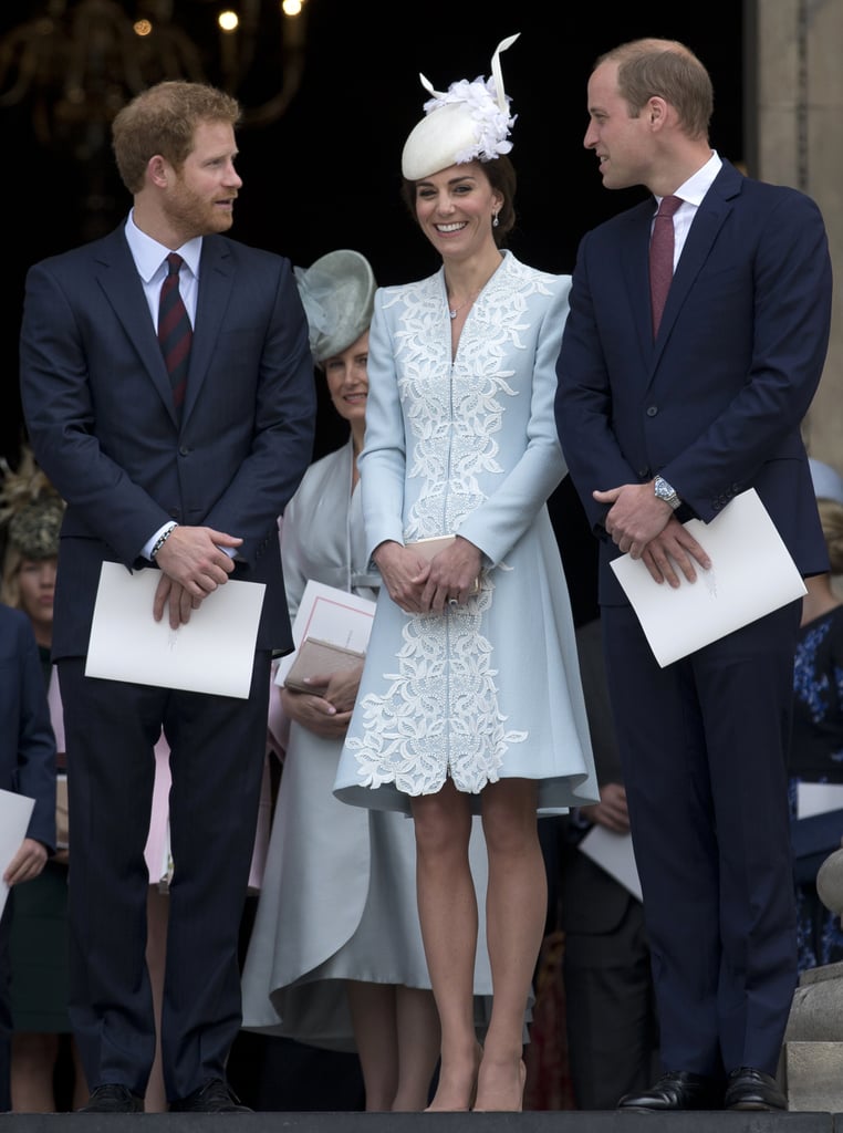 There Are Times They Work With Prince Harry, His Shirt and Tie Bringing Together Their Looks
