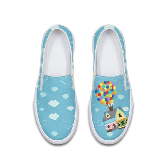 Up Balloon House Deluxe Canvas Shoe