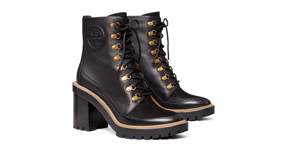 Tory Burch Miller Mixed Materials Lug Sole Boot Luxury Fashion Ts For The Holidays 2022 9265