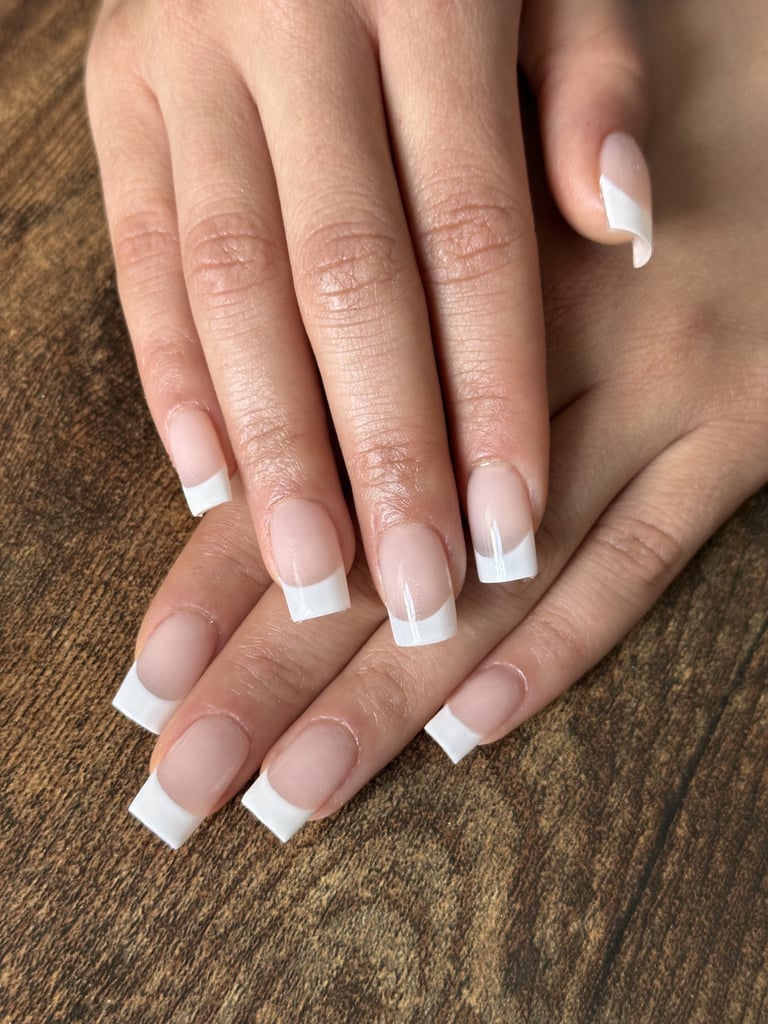 Jenna Ortega's Classic French Manicure