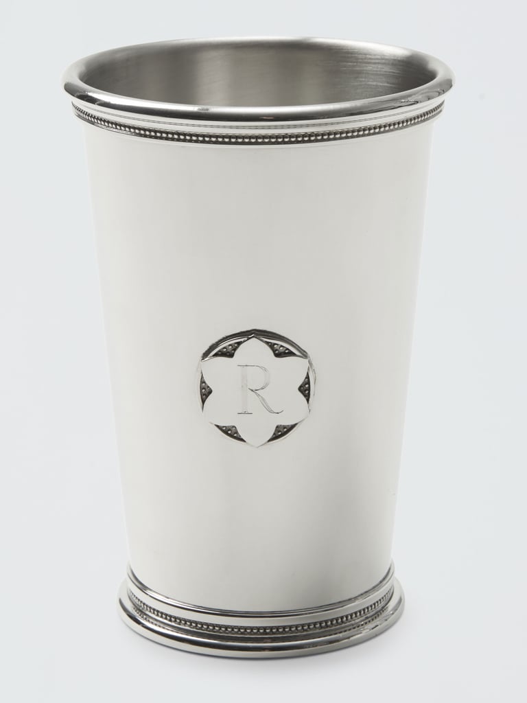 Don't wait for the Kentucky Derby to enjoy this beautiful Mint Julep Cup ($100) — it doubles as a vase for year-round use! We especially like that you can personalize it with your monogram.