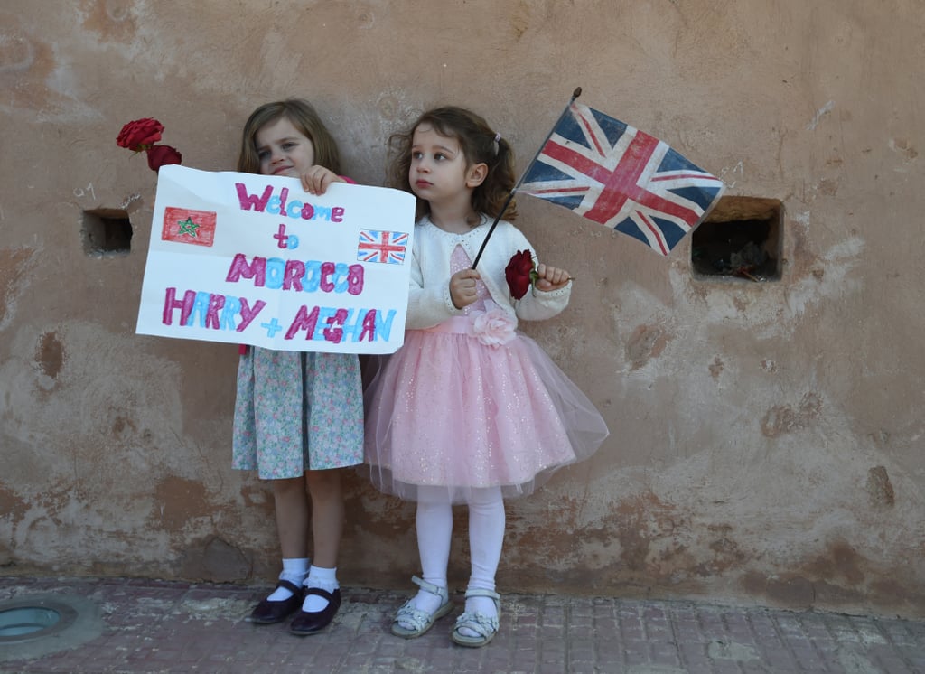 Prince Harry and Meghan Markle With Kids in Morocco Pictures