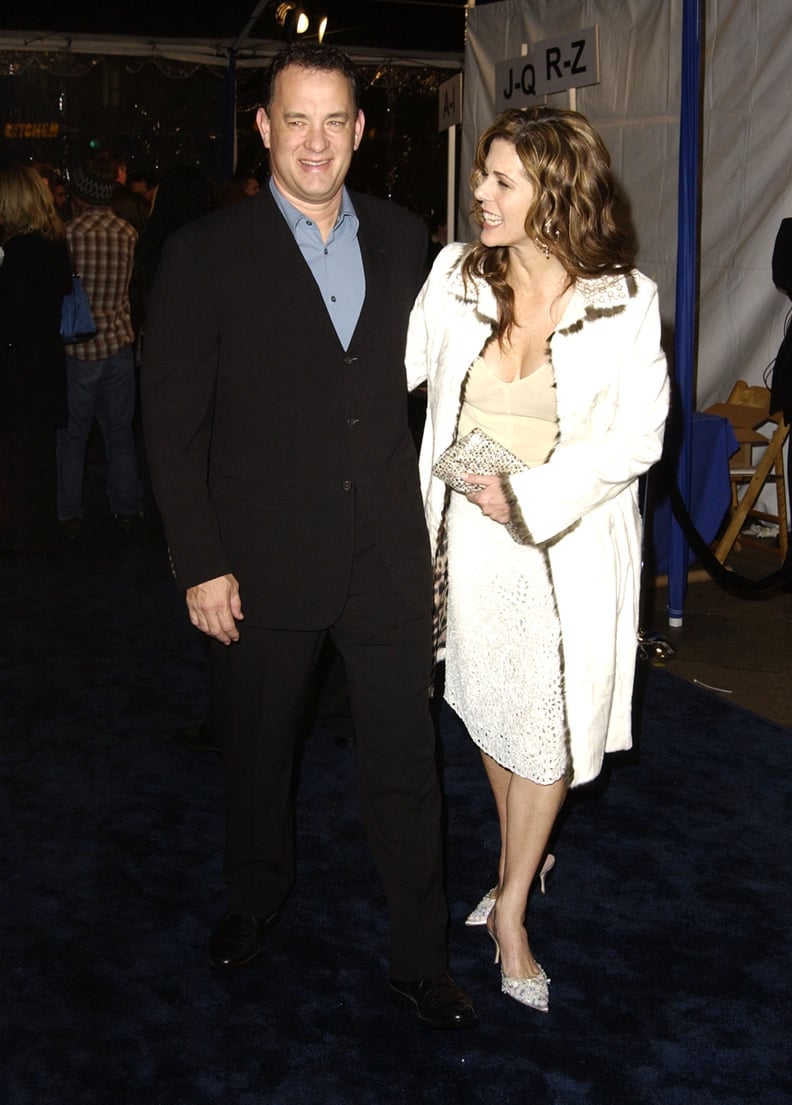 Tom Hanks and Rita Wilson in 2002