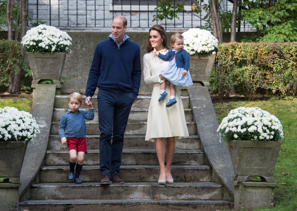 William, Kate, George, and Charlotte