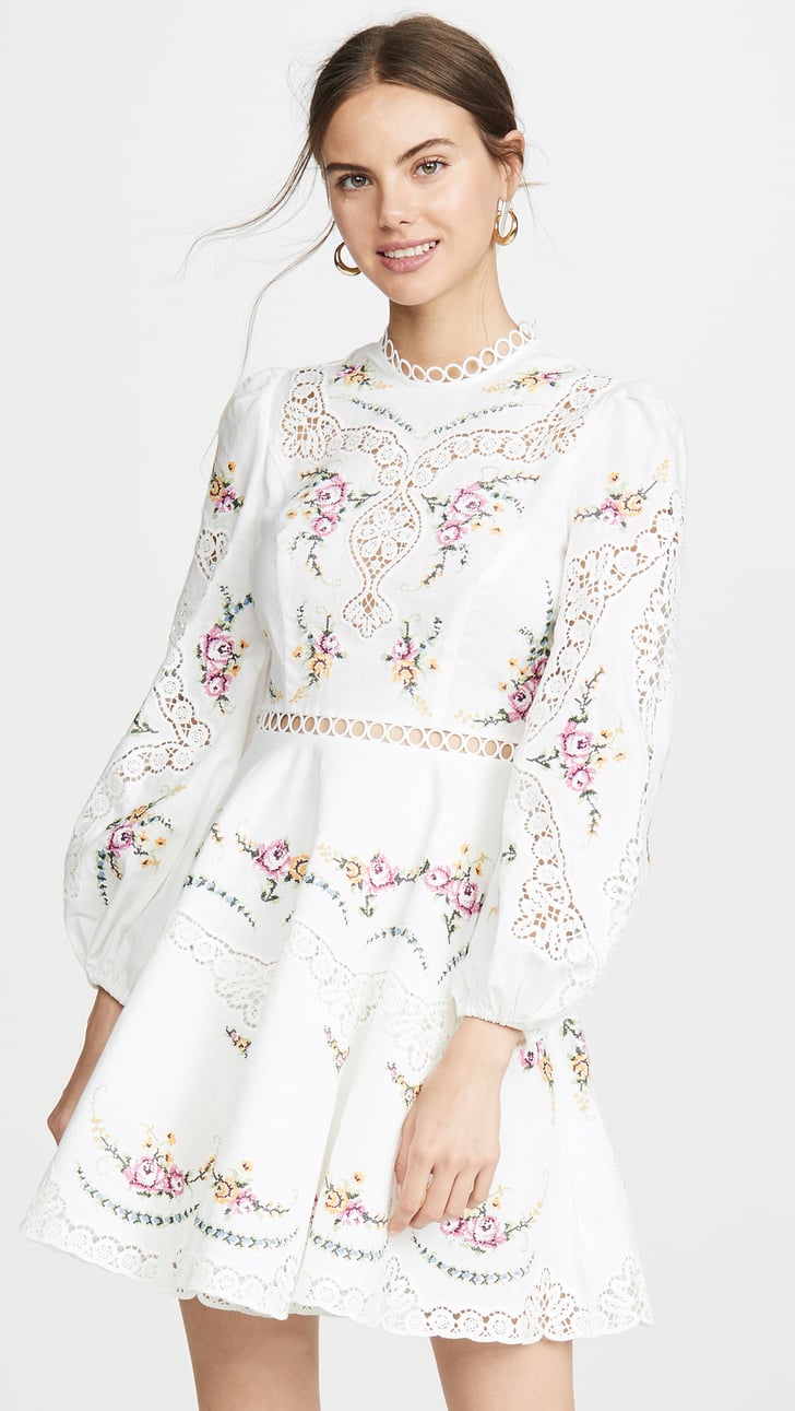 Zimmermann Allia Cross Stitch Short Dress Best Lightweight Dresses POPSUGAR Fashion UK Photo 10