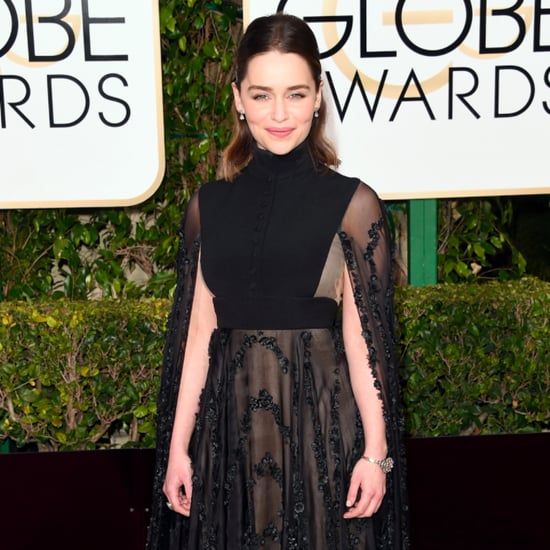 Emilia Clarke's Gown at the Golden Globe Awards 2016