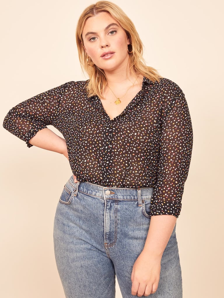 Reformation Violet Top