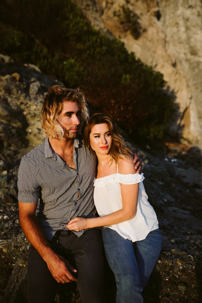 California Beach Engagement Shoot