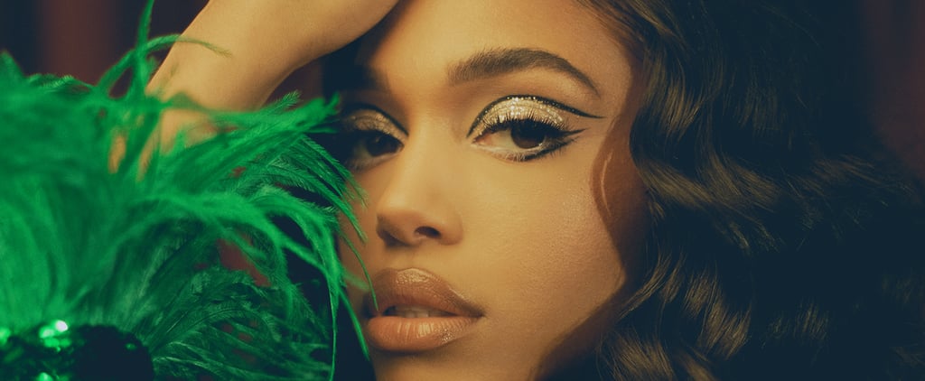 Introducing: Lori Harvey in the "Banana" Eyeliner Trend
