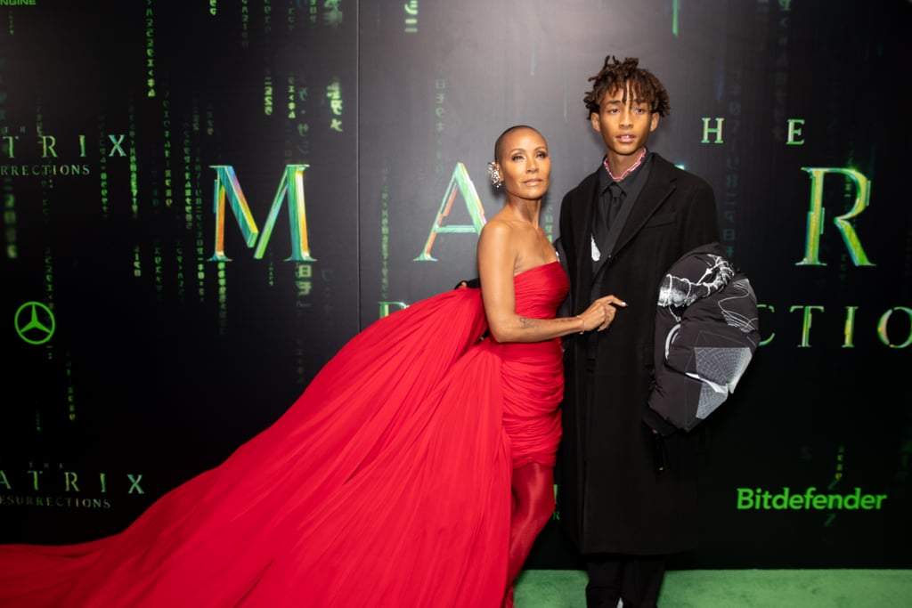 Jaden and Jada Pinkett Smith Outfits at The Matrix Premiere