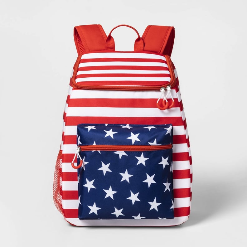 Sun Squad Backpack Cooler in Americana