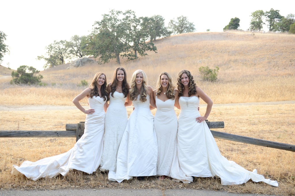 Sister Wedding Dress Photo Shoot