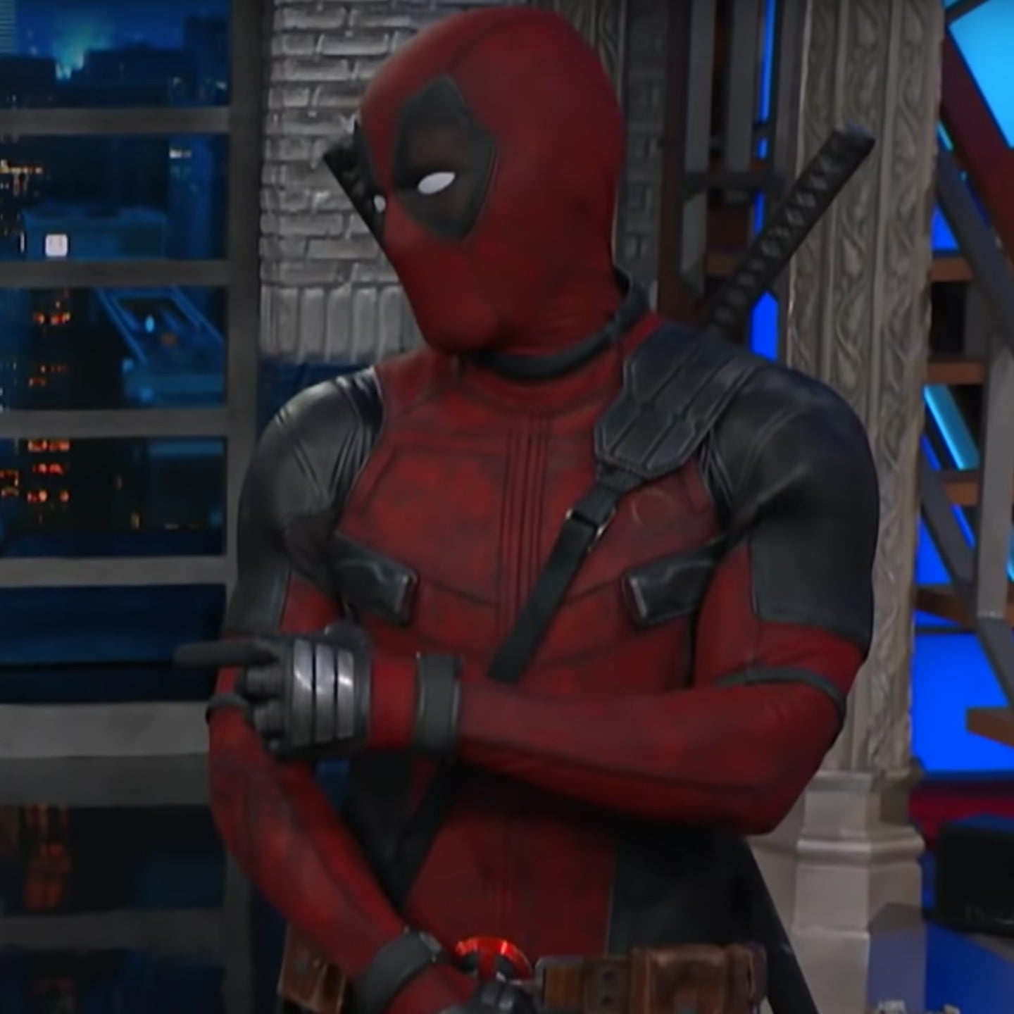 Deadpool On The Late Show With Stephen Colbert Video 2018 Popsugar Celebrity See more of the deadpool show on facebook. late show with stephen colbert