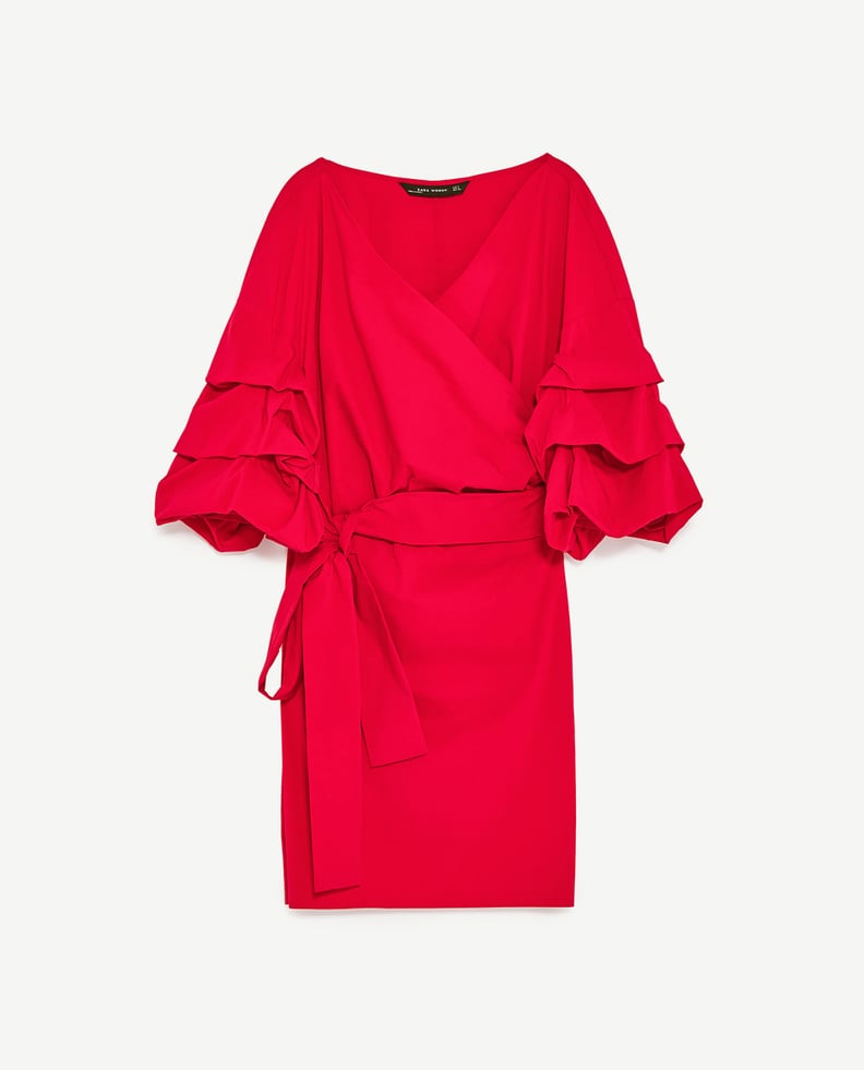 Zara Mini Ruffle Dress