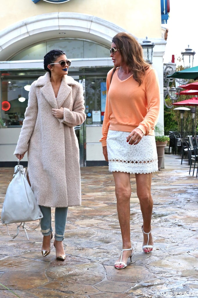 Caitlyn Jenner and Kylie Jenner Pictures October 2015