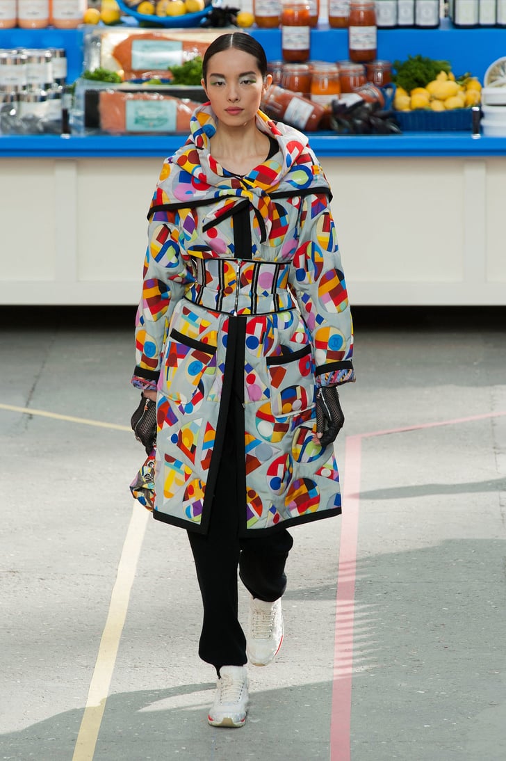 Cue the Quilting Fashion Trends Fall 2014 Paris Fashion Week POPSUGAR Fashion Photo 38